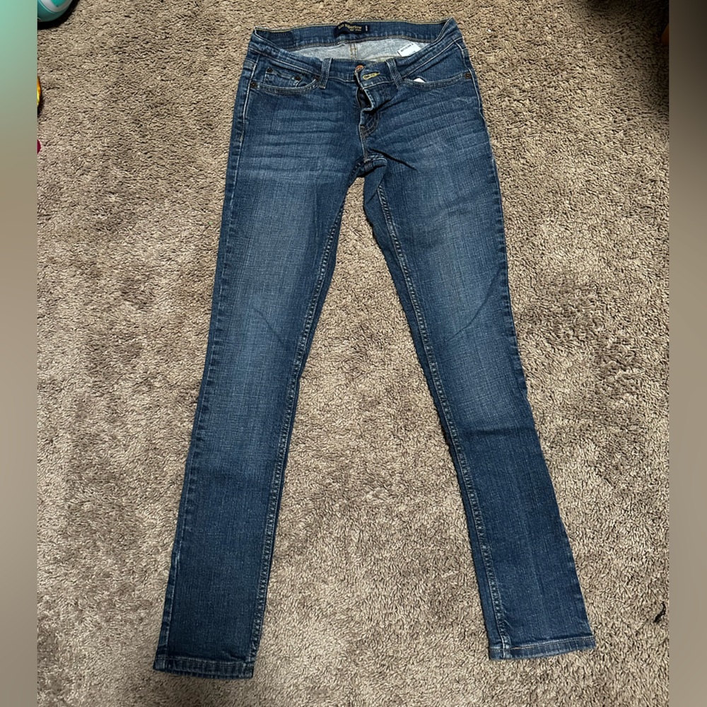Ultra low rise jeans